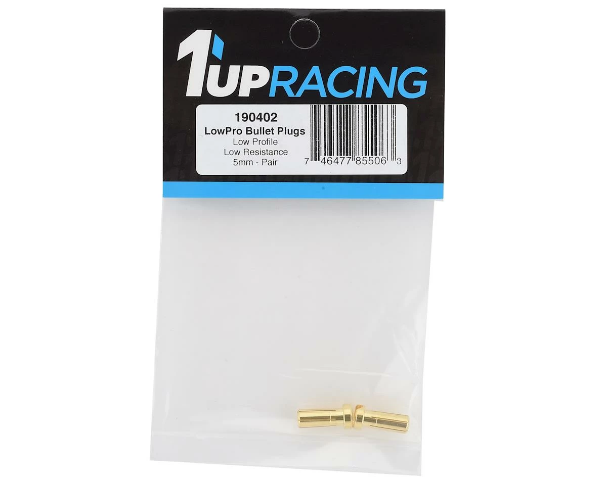 1UP Racing 5mm LowPro Bullet Plugs (2) - Image 2