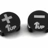 1UP Racing LowPro Bullet Plug Grips (Black/Black)