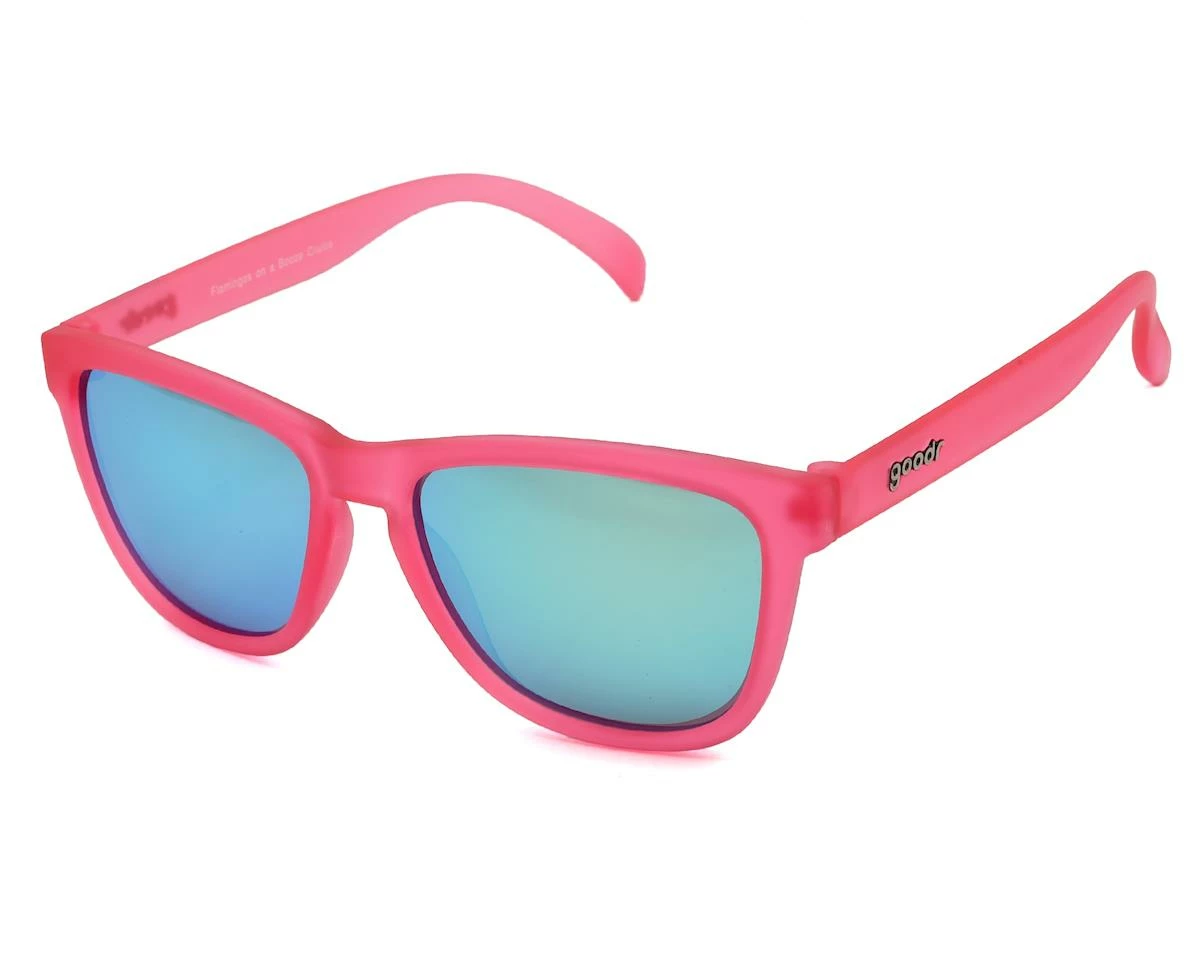 Goodr OG Sunglasses (Flamingos On A Booze Cruise)