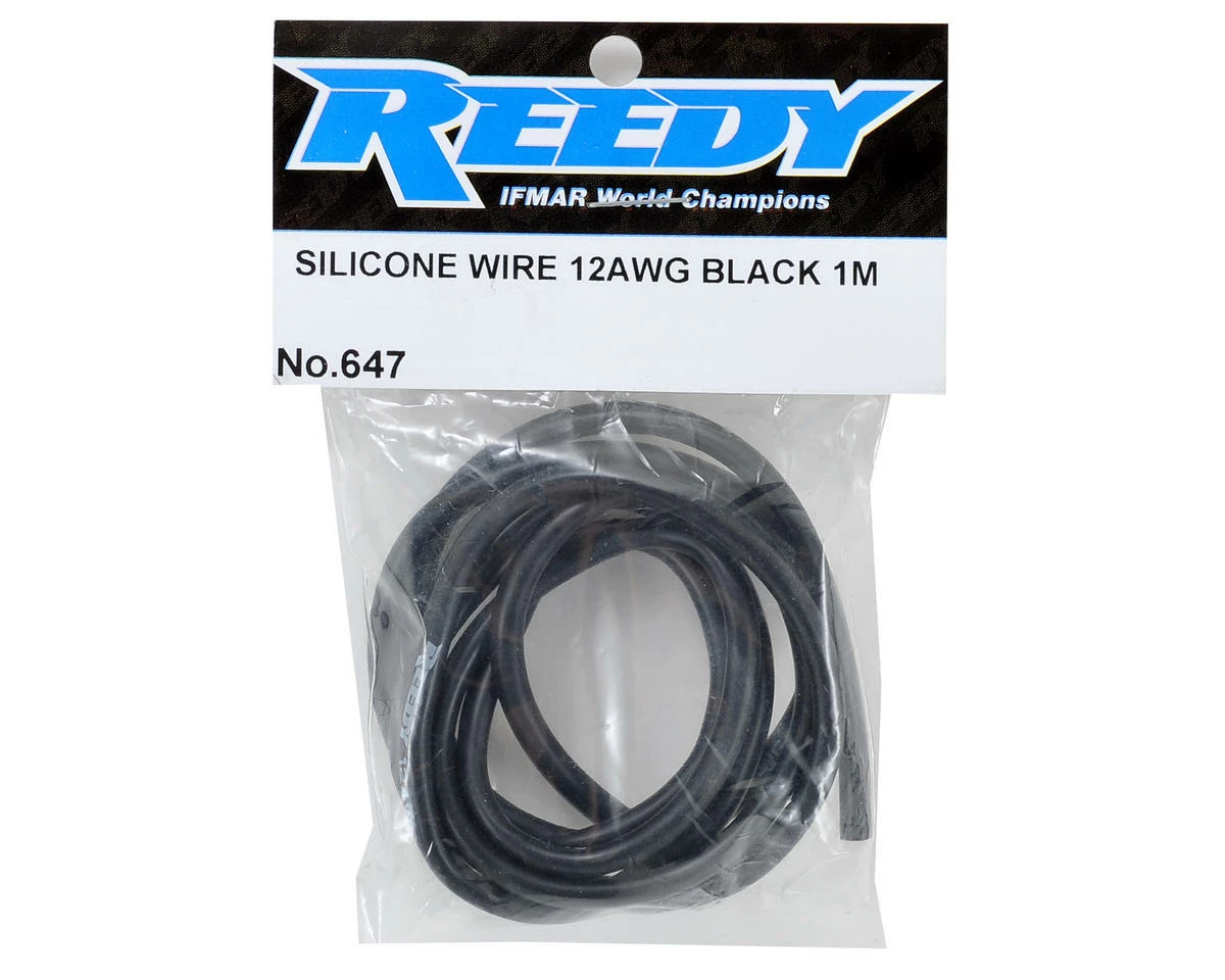 Reedy Pro Silicone Wire (Black) (1 Meter) (12AWG) - Image 2