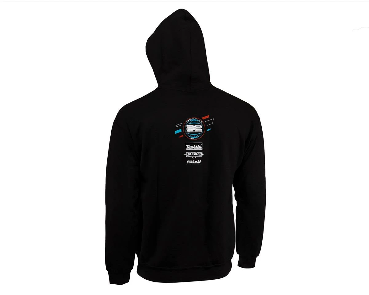 Team Associated WC21 Pullover Sweatshirt (Black) (M) - Image 2