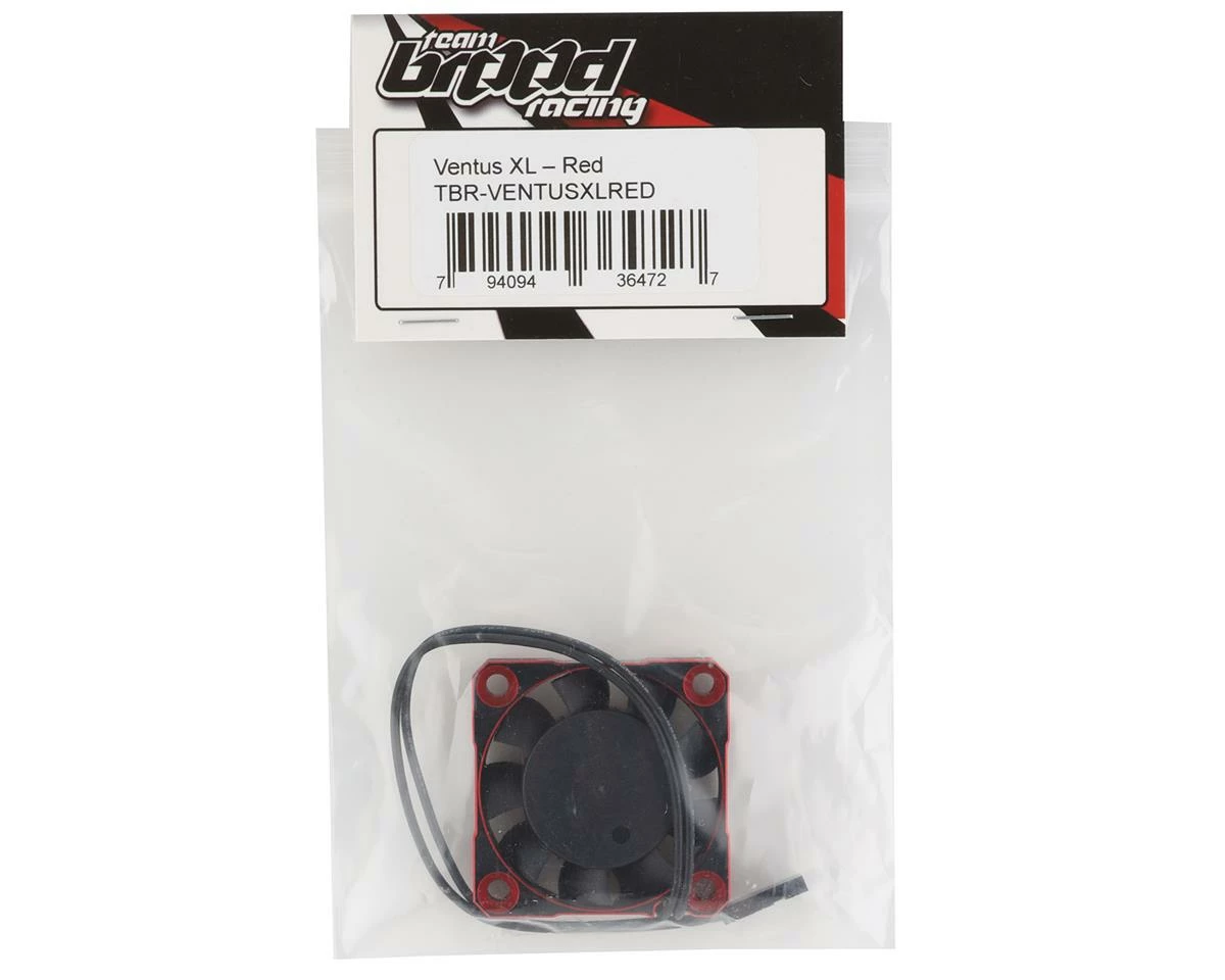 Team Brood Ventus XL 40mm HV Aluminum Cooling Fan (Red) - Image 2