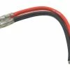E-Flite Male Bullet Plug W/4" Wire (14GA) (2)