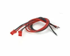E-Flite RCY Male Connector With Lead, 20 Gauge (2)