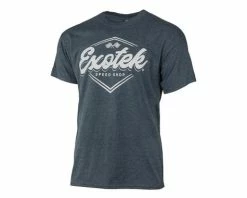 EXOTEK Speed Shop T-Shirt (Charcoal) (L)