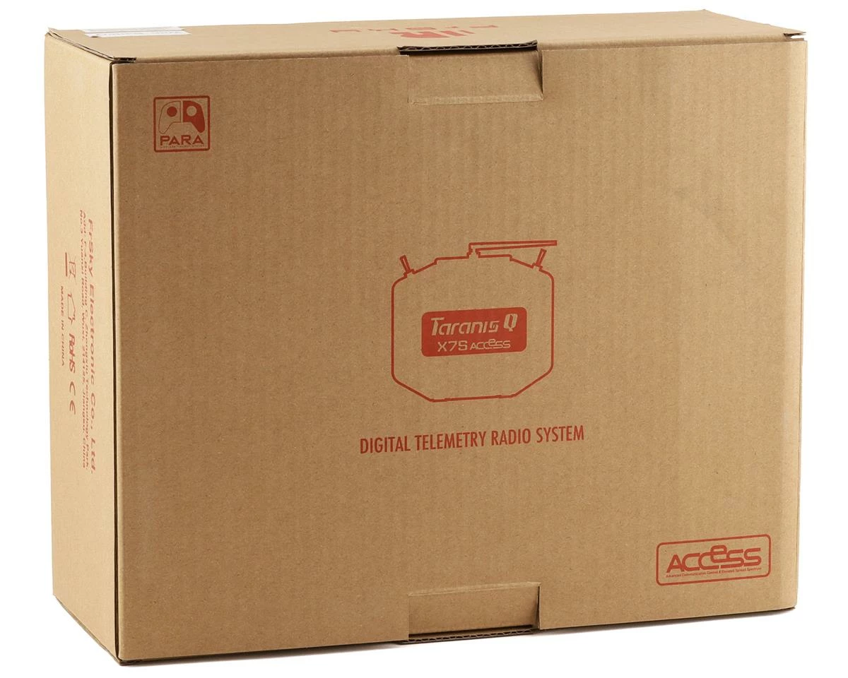 FrSky Taranis Q X7S ACCESS 2.4GHz Radio (Carbon Fiber) W/2S Li-Io Battery - Image 4