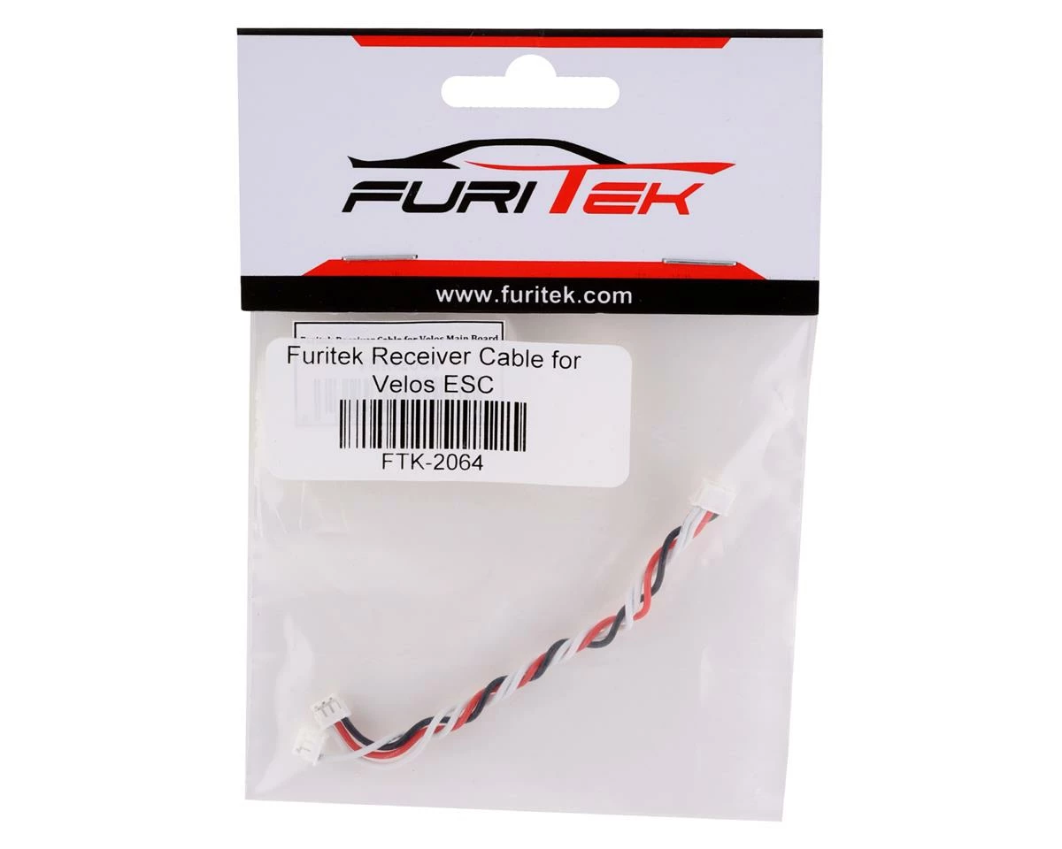 Furitek Velos ESC Receiver Cable (90mm) (Male 4-Pin JST-PH To 2 Male 3-Pin JST-PH) - Image 2