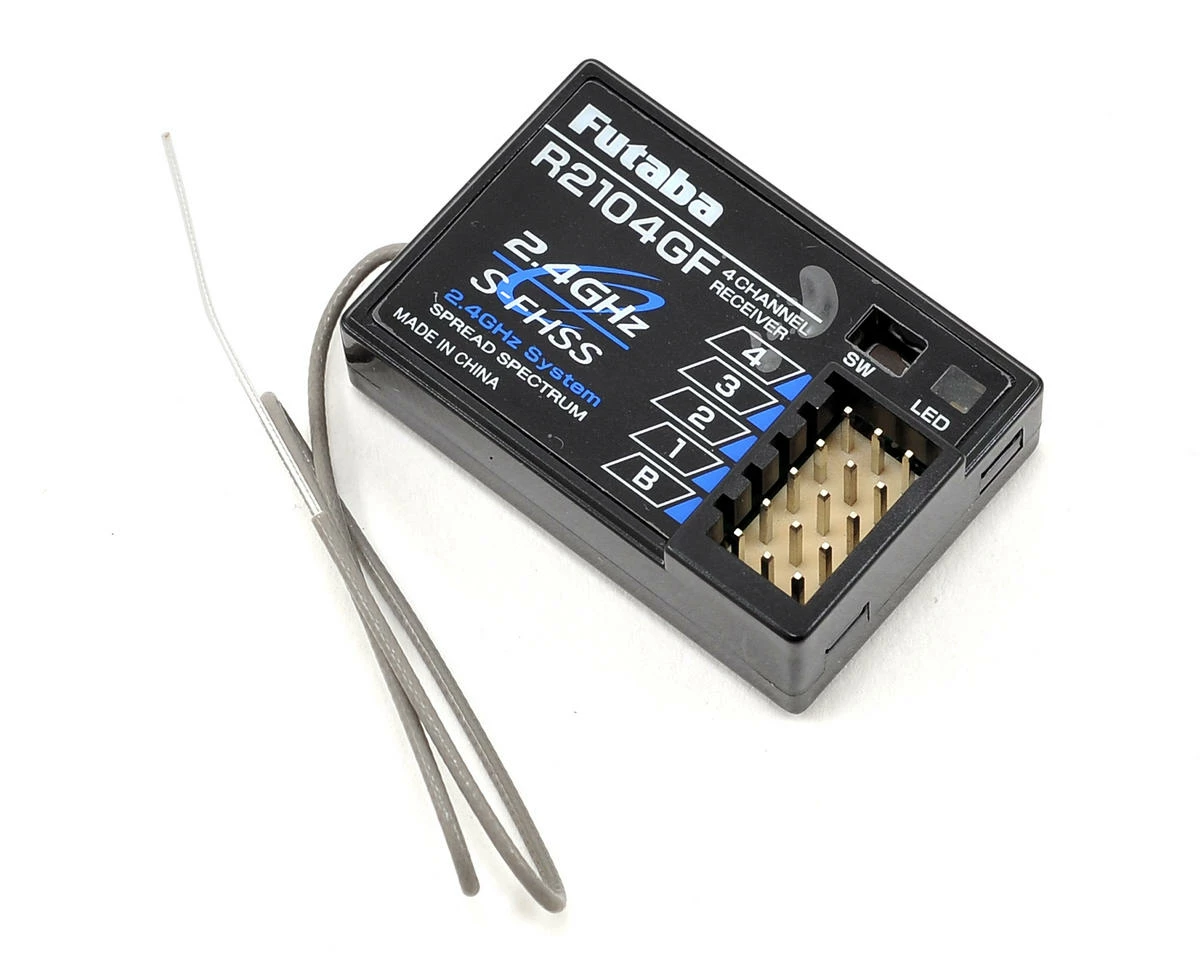 FUTABA R2104GF S-FHSS High Voltage 4-Channel 2.4Ghz Receiver