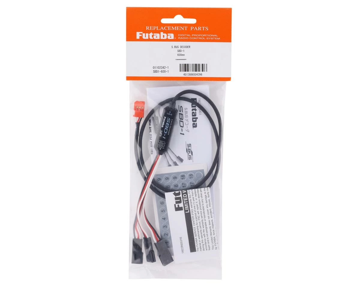 FUTABA SBD-1 S.Bus Decoder (600mm) - Image 2