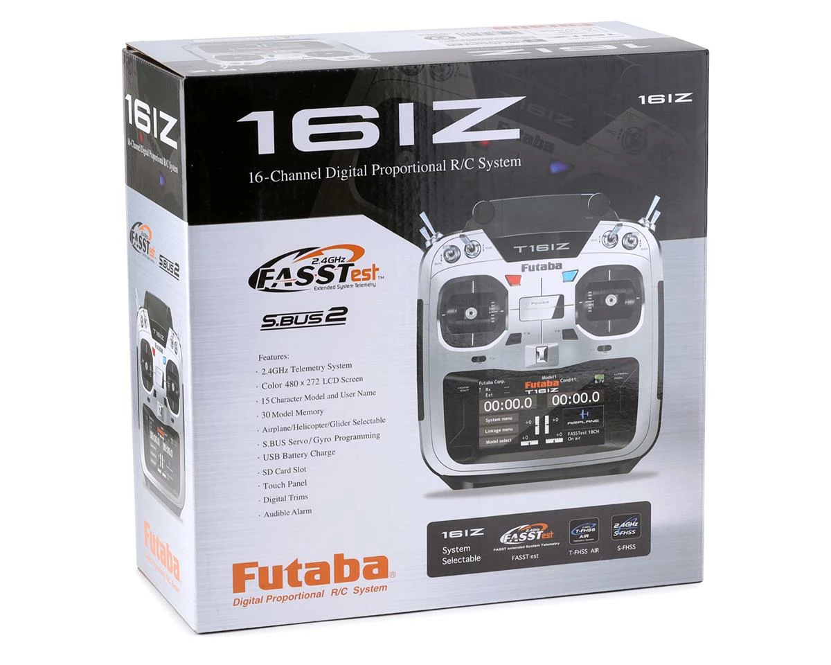 FUTABA 16IZ 2.4GHz 18 Channel FASSTest Radio System (Heli) (No Receiver) - Image 5