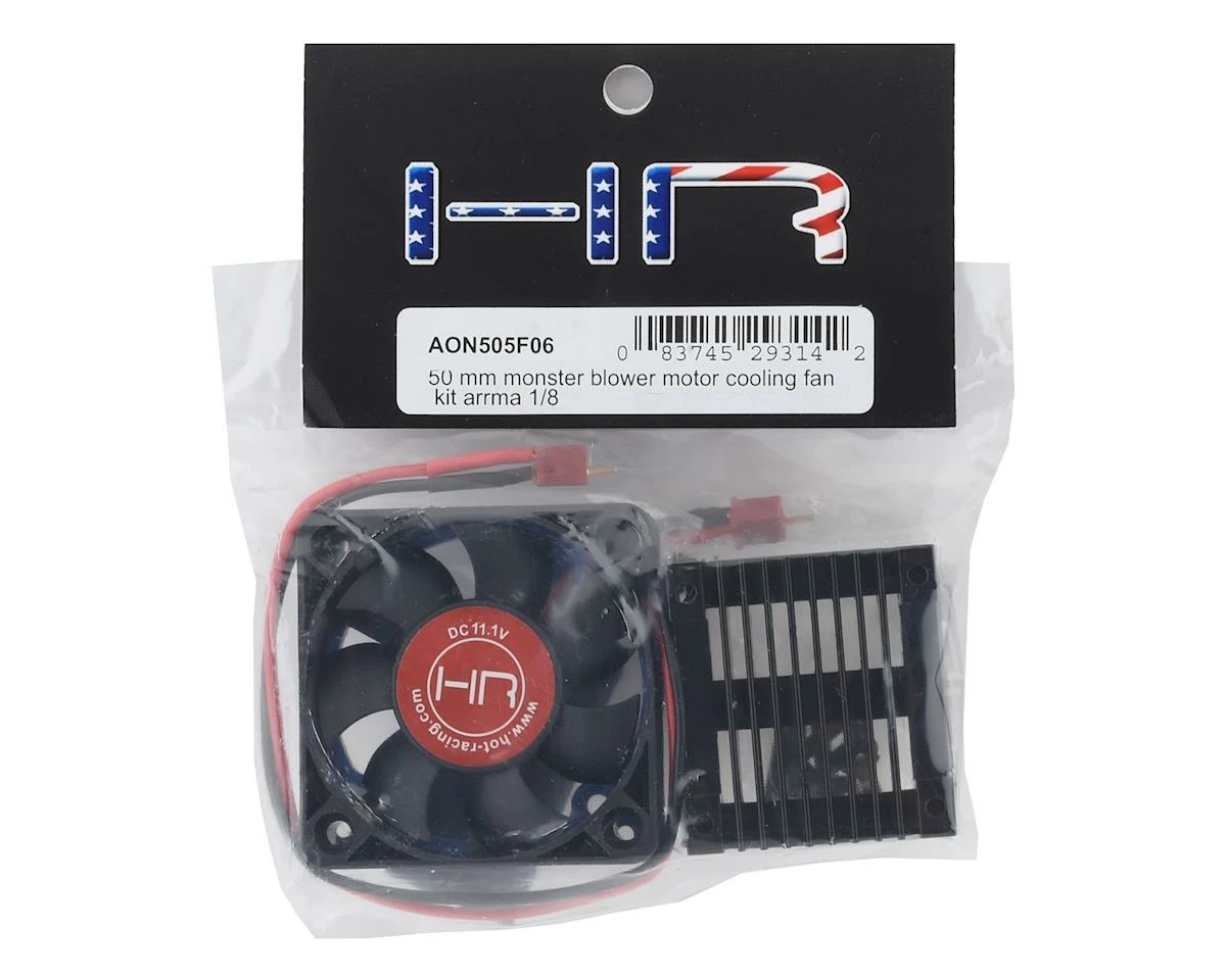 Hot Racing Arrma 1/8 3 Cell Monster Blower Motor Cooling Fan Kit - Image 3