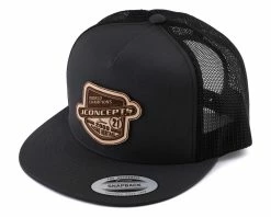 JCONCEPTS Heritage 21 Snapback Flatbill Hat (Gray) (One Size Fits Most)