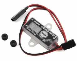 KO Propo Electrical Switch 3 W/Voltage Display & 2S LiPo Cutoff
