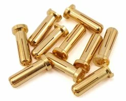 Maclan Max Current 5mm Gold Bullet Connectors (10)