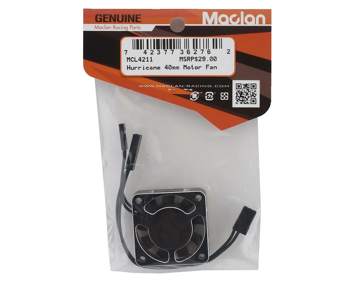 Maclan 40mm Aluminum Hurricane Series HV Motor Fan - Image 2