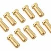 Maclan Max Current 5mm Low Profile Gold Bullet Connectors (10)