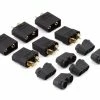 Maclan XT90 Connectors (3 Female/3 Male) (Black)
