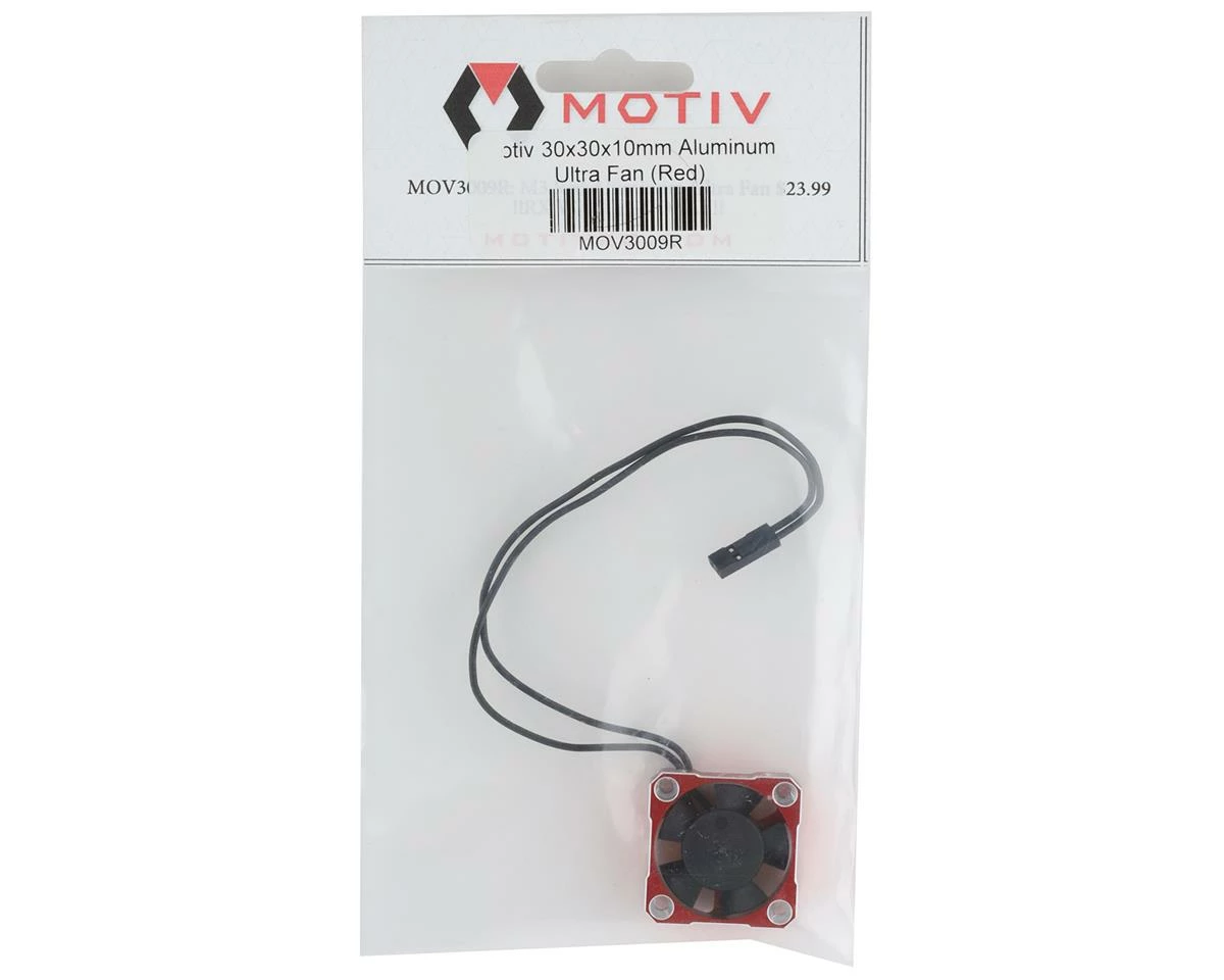 Motiv 30x30x10mm Aluminum Ultra Fan (Red) - Image 2