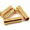Protek RC 5.0mm "Super Bullet" Solid Gold Connectors (2 Male/2 Female)