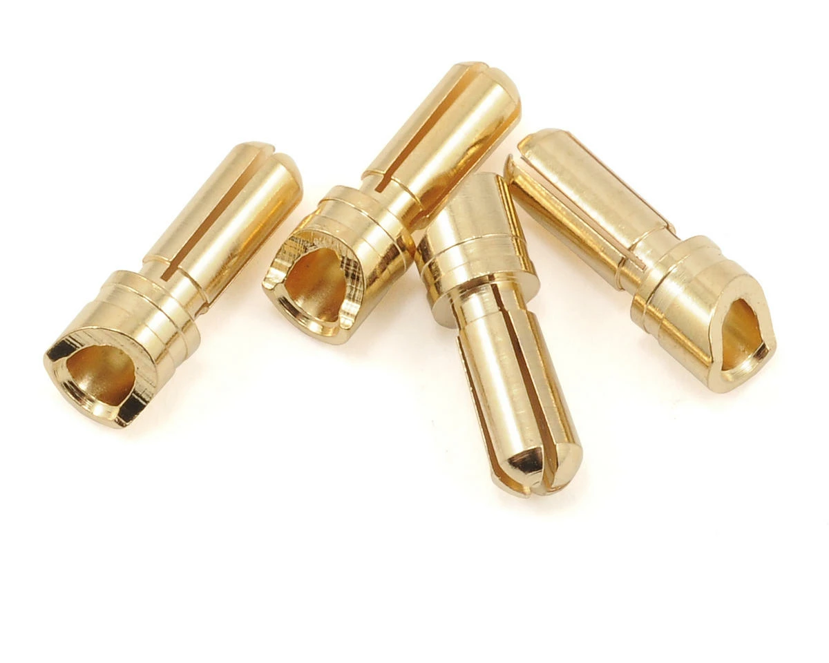 Protek RC 3.5mm "Super Bullet" Gold Connectors (4 Male)