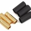 Protek RC 4mm Short Female Bullet Connector W/Shrink Tube (3)