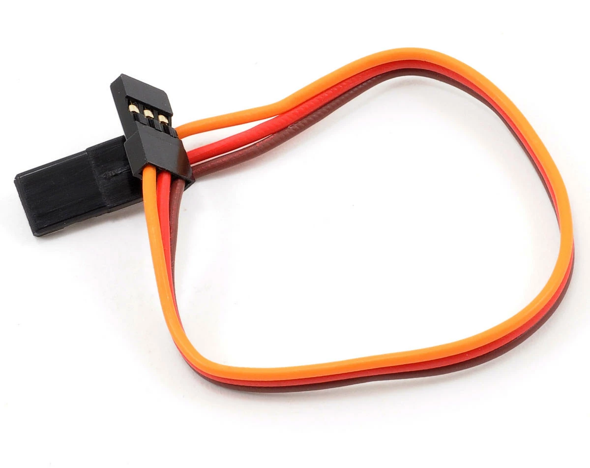 Protek RC Heavy Duty 15cm (6") Servo Extension Lead (Male/Male)
