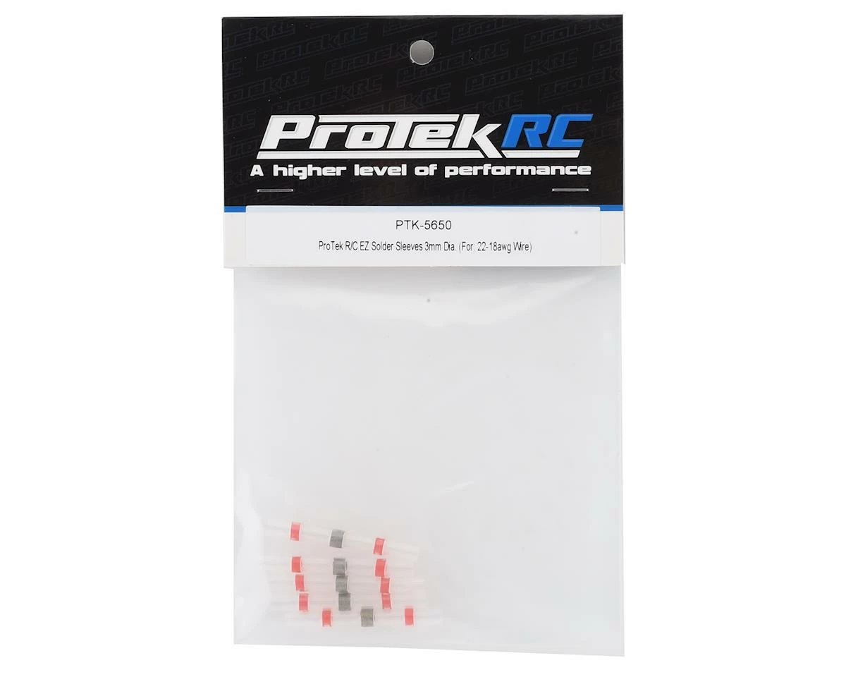 Protek RC 3mm EZ Solder Splice Tube Sleeves (5) (22-18awg Wire) - Image 2
