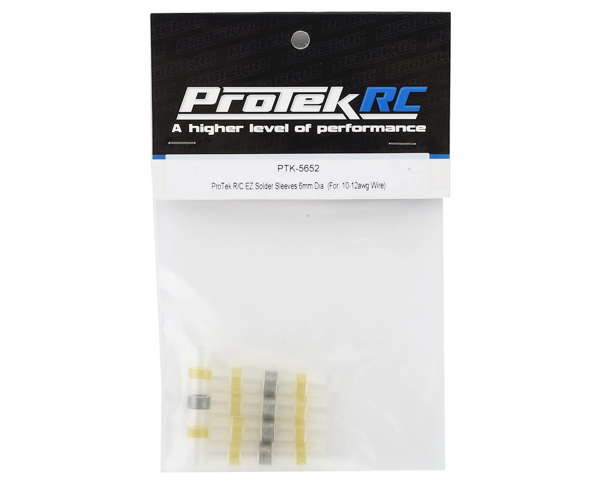 Protek RC 6mm EZ Solder Splice Tube Sleeves (5) (12-10awg Wire) - Image 2