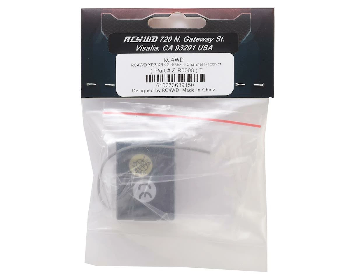RC4WD XR3/XR4 2.4Ghz 4 Channel Receiver - Image 2