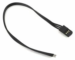 Ruddog 180mm Receiver Wire Pig Tail W/FUT Plug (Black)