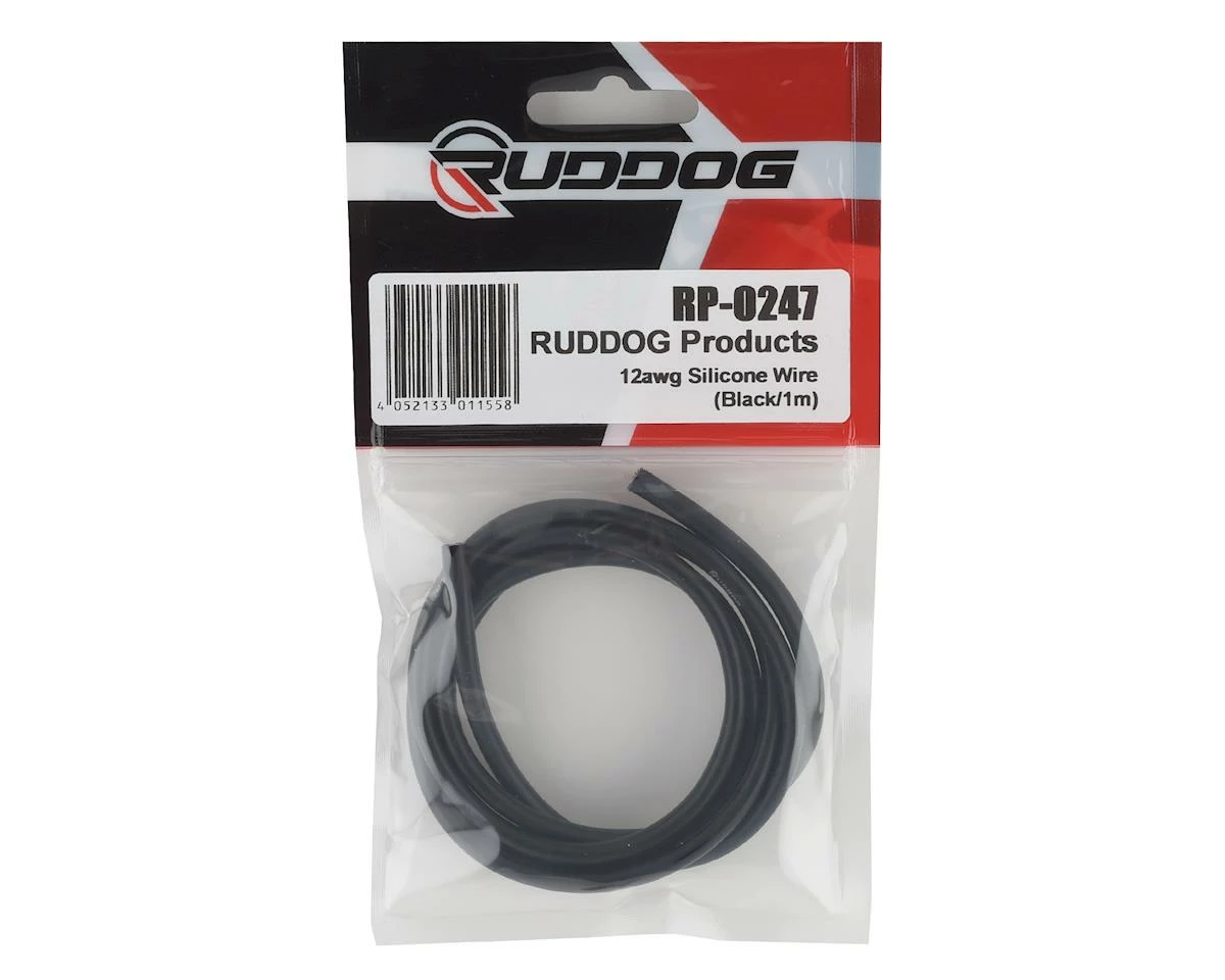 Ruddog 12AWG Silicone Wire (Black) (1 Meter) - Image 2