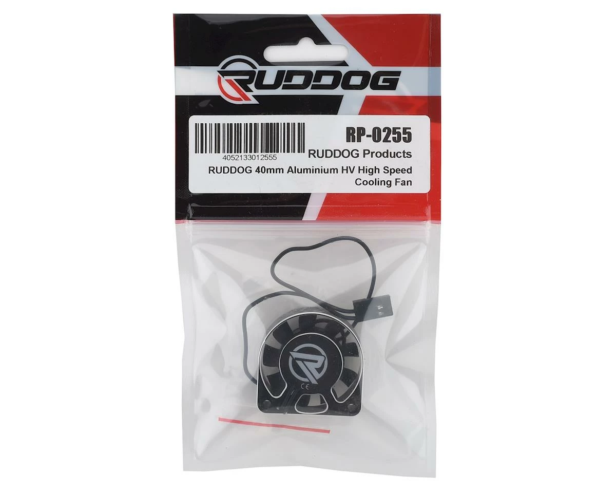 Ruddog 40mm Aluminum HV High Speed Cooling Fan (Black) - Image 2