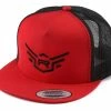 REDS Snapback Hat (Black/Red) (One Size Fits Most)