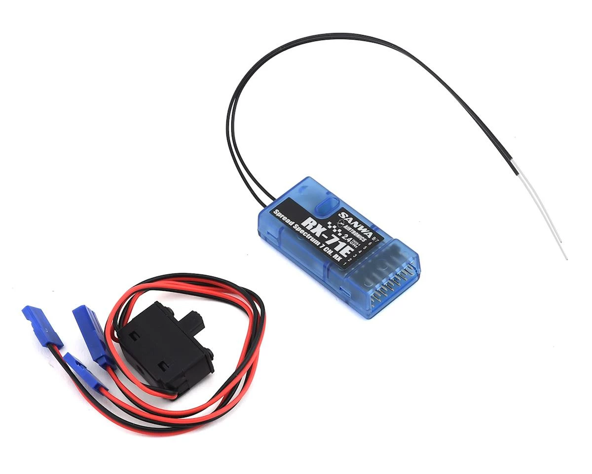 Sanwa/Airtronics Aquila-6 2.4GHz 6-Channel FHSS-1 Radio System W/RX-71E FH1 Receiver - Image 2