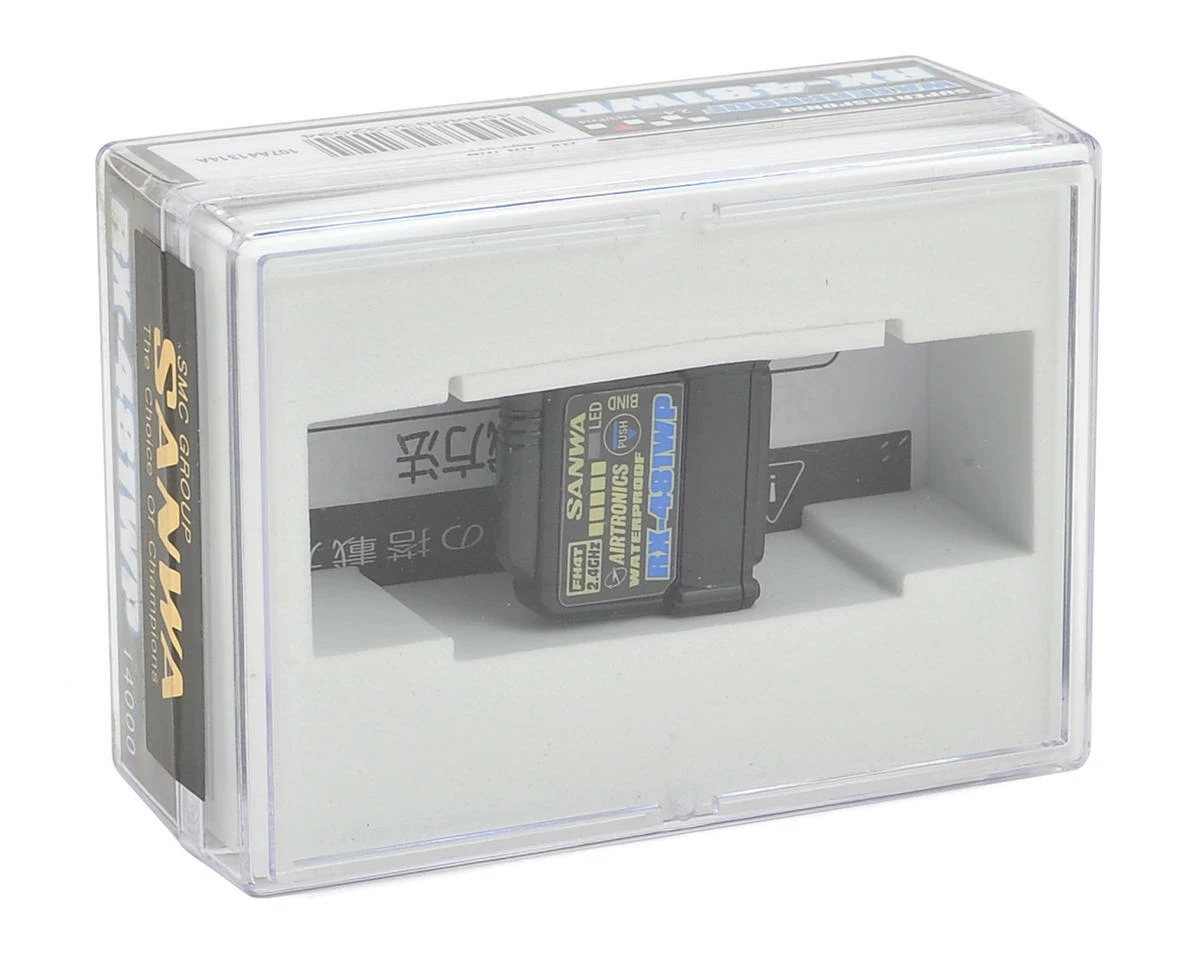 Sanwa/Airtronics RX-481WP Waterproof 2.4GHz 4-Channel FHSS-4 Receiver W/Internal Antenna - Image 2