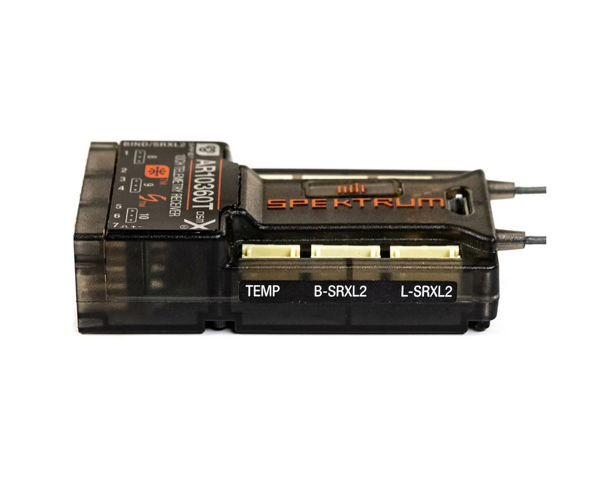 Spektrum RC AR10360T 10-Channel DSMX AS3X & SAFE Telemetry Receiver - Image 4