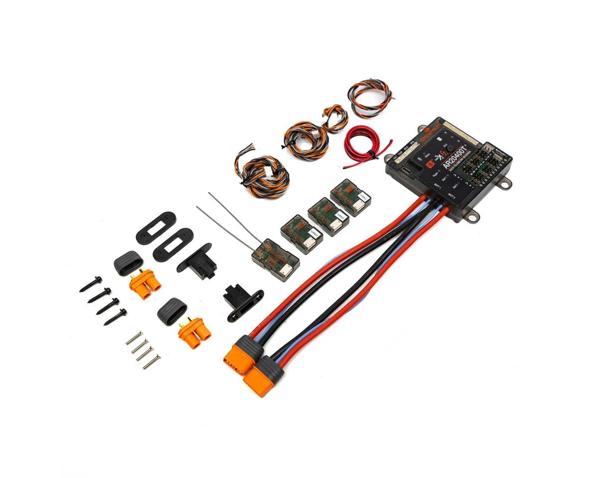 Spektrum RC AR20400T 20-Channel DSMX PowerSafe Telemetry Receiver - Image 10