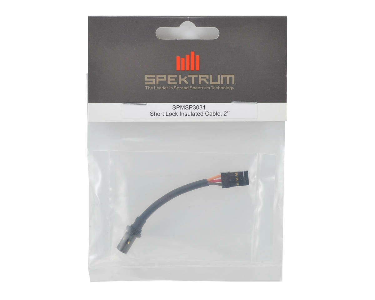 Spektrum RC Locking Insulated Servo Cable (2") - Image 2