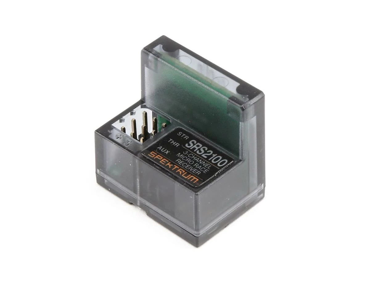 Spektrum RC 2100 Micro 3-Channel DSMR Race Surface Receiver W/Internal Antenna