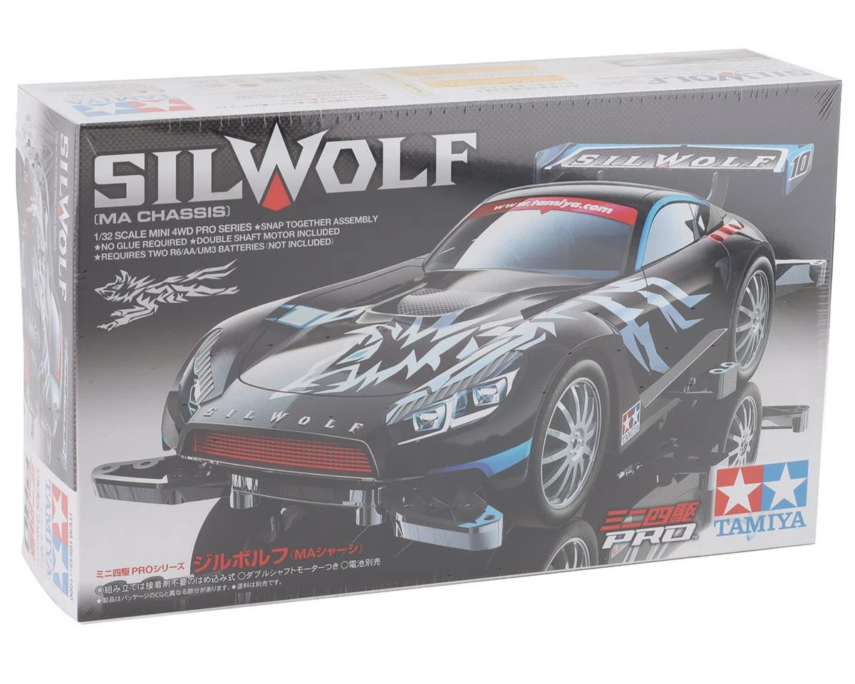 Tamiya 1/32 JR Silwolf MA Chassis Mini 4WD Model Kit - Image 2