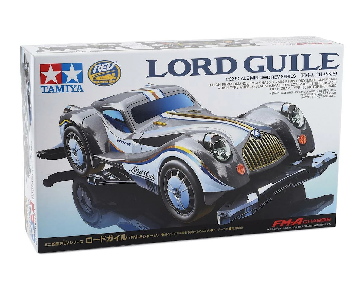 Tamiya 1/32 JR Lord Guile FM-A Chassis Mini 4WD Kit - Image 3