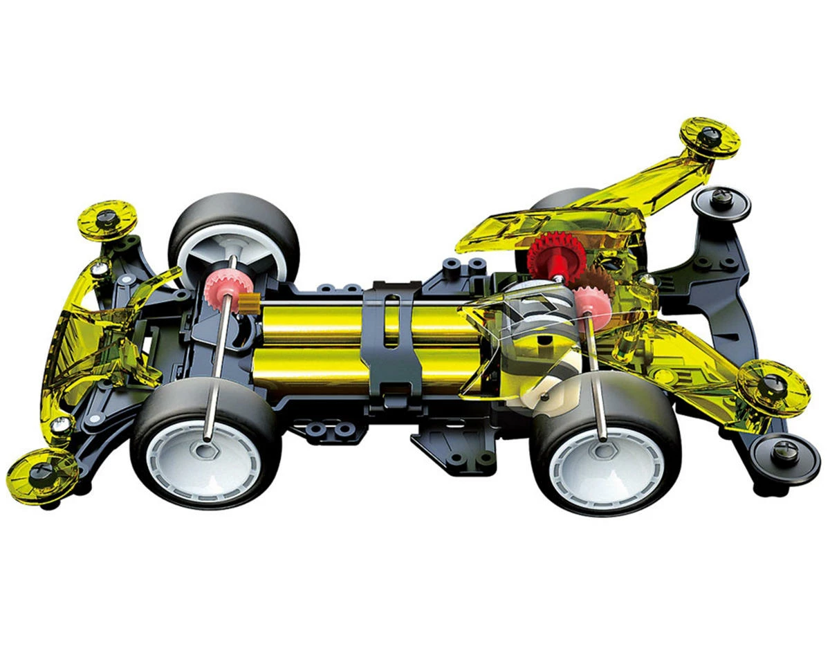Tamiya 1/32 JR Lord Knight Mini 4WD VZ Chassis Kit - Image 3