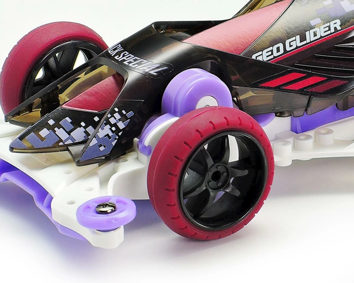 Tamiya 1/32 JR Geo Glider Black Special Mini 4WD Kit - Image 2