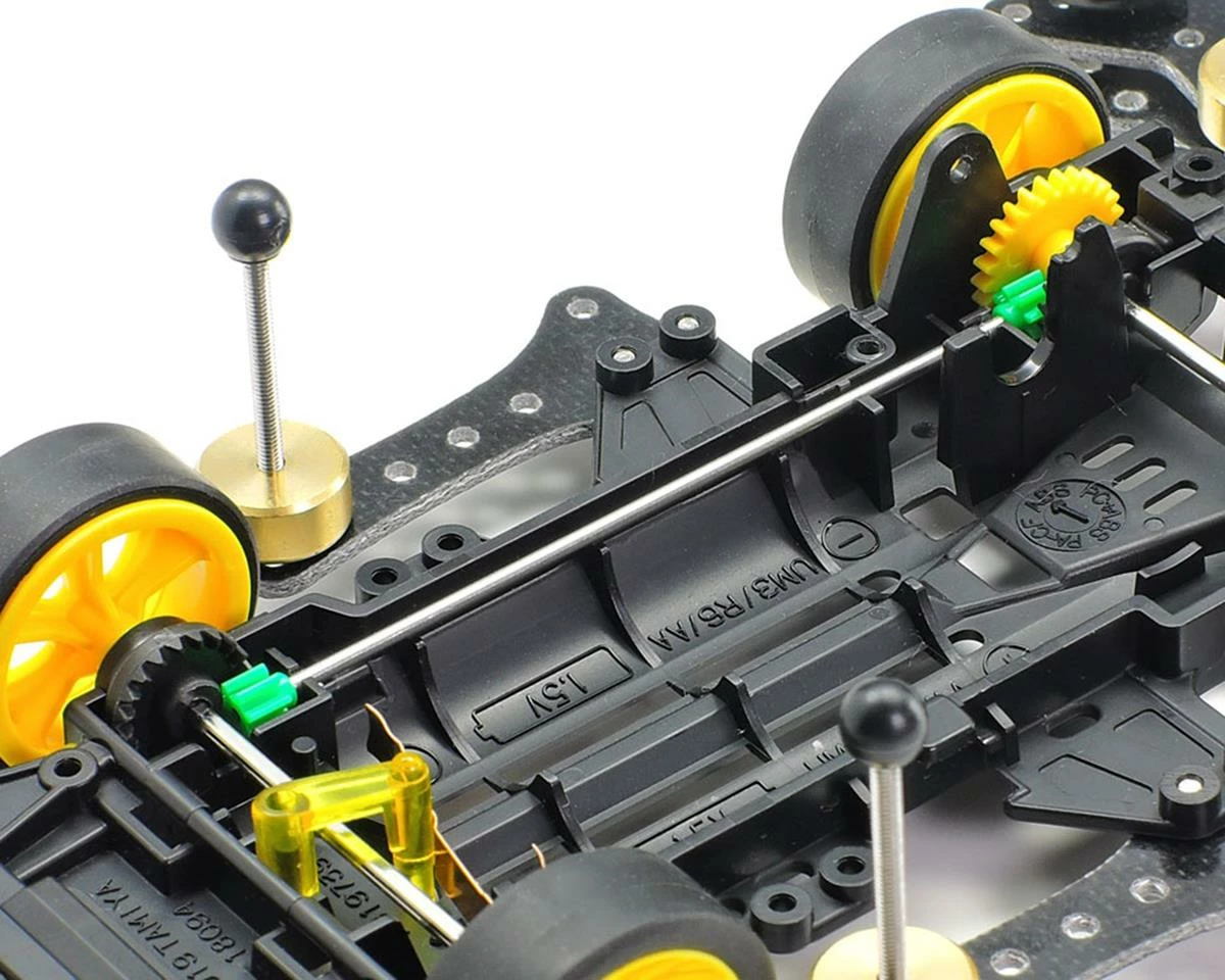 Tamiya 1/32 JR Neo VQS Advanced Chassis Mini 4WD Pro Kit - Image 3
