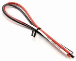TEKIN 12" 14awg Silicon Power Wire (Black/Red/White) (3)