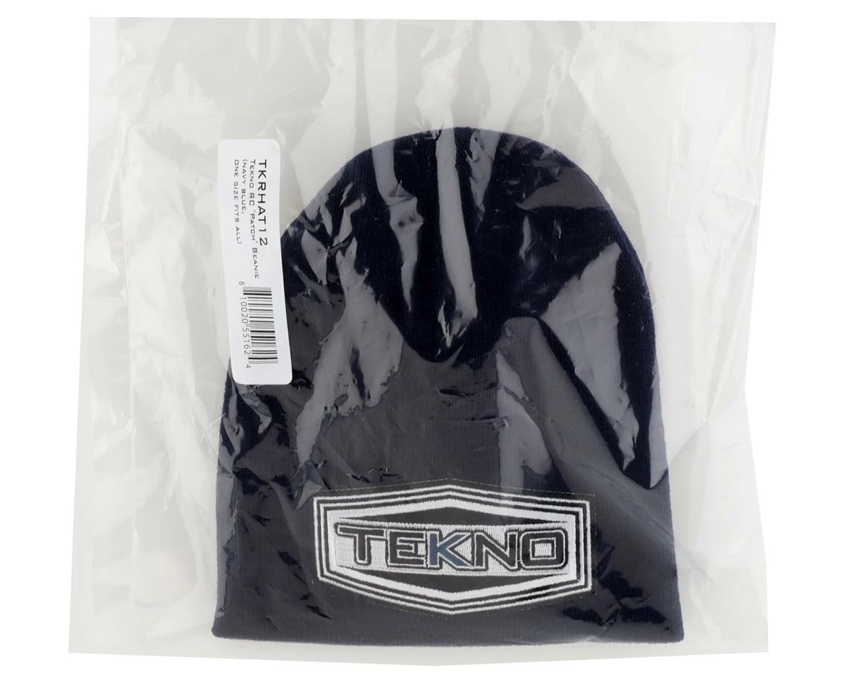TEKNO RC “Patch” Beanie (Navy Blue) (One Size Fits Most) - Image 2