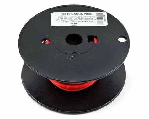 TQ WIRE Silicon Wire (Red) (50') (16AWG)