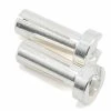 TQ WIRE 4mm Low Profile Male Bullet Connectors (Silver) (14mm) (2)