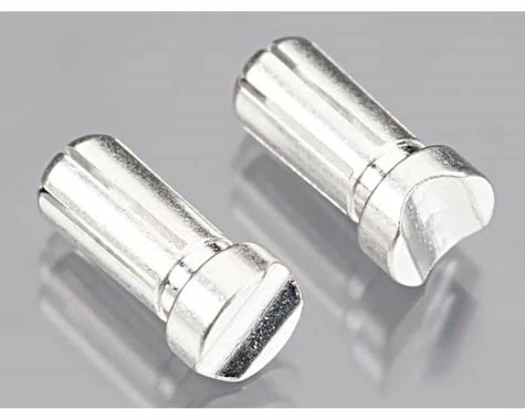 TQ WIRE 5mm Copp Clad/Silver Plated Bullet Connector (2) (13mm Long)