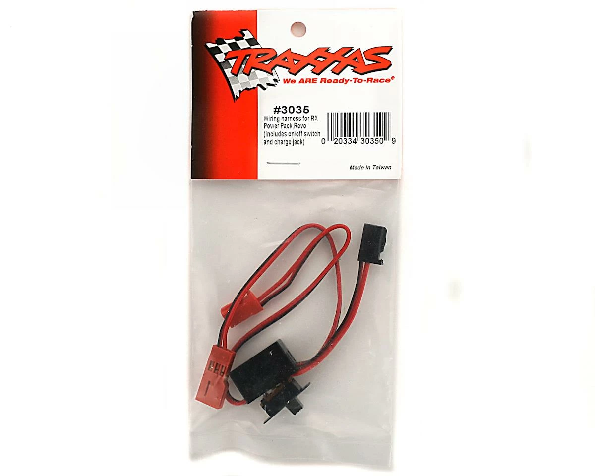 Traxxas RX Power Pack Wiring Harness (Revo) Includes On/off Switch And Charge Jack - Image 2